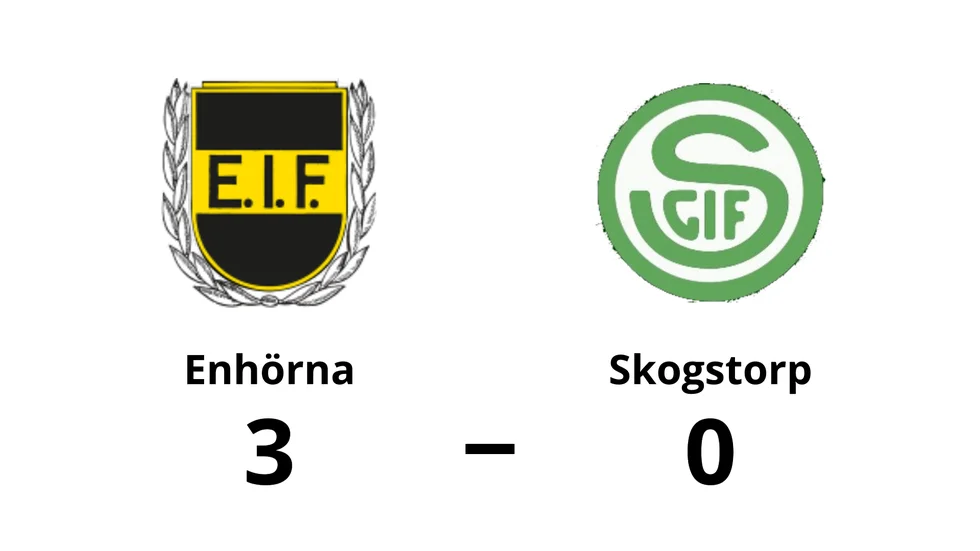Enhörna IF vann mot Skogstorps GoIF