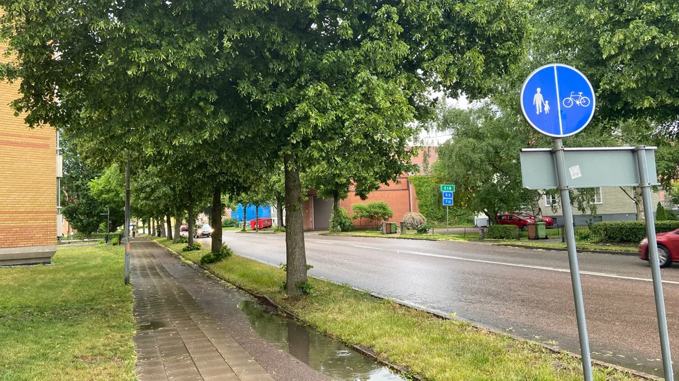 Gräva här - eller i gatan? Ena Energi funderar över de olika alternativen.