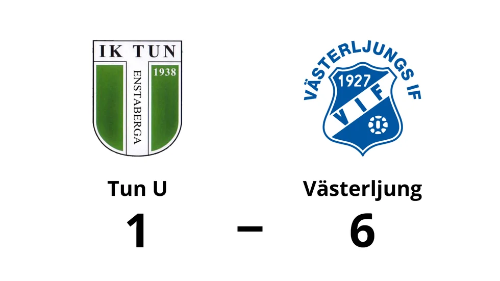 Tun U förlorade mot Västerljungs IF