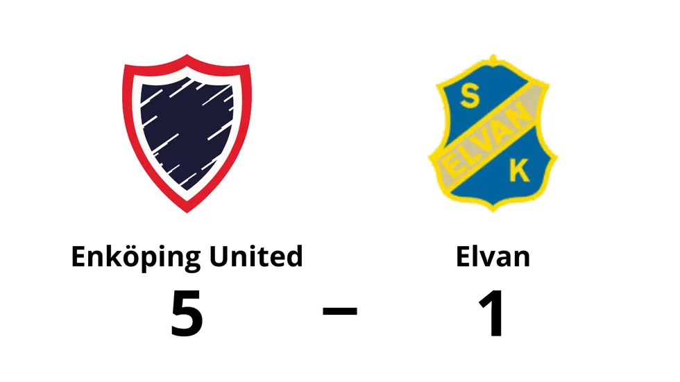Enköping United FK vann mot SK Elvan