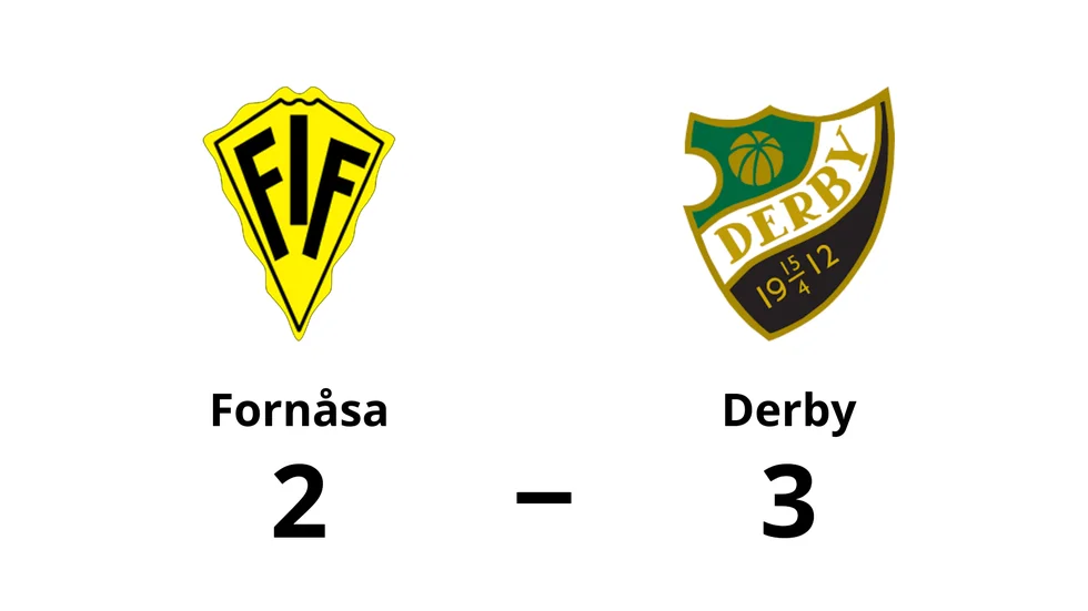 Fornåsa IF förlorade mot BK Derby