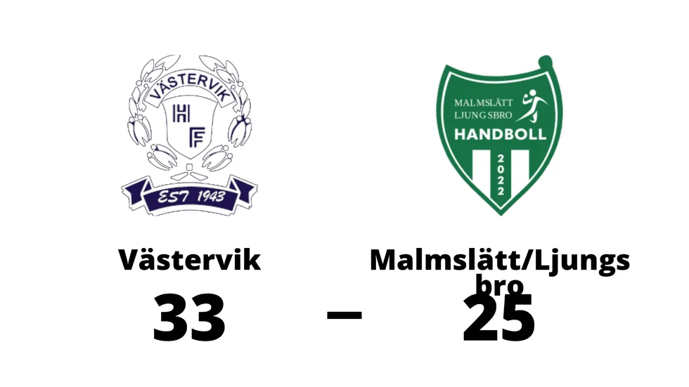 Västervik vann mot Malmslätt/Ljungsbro