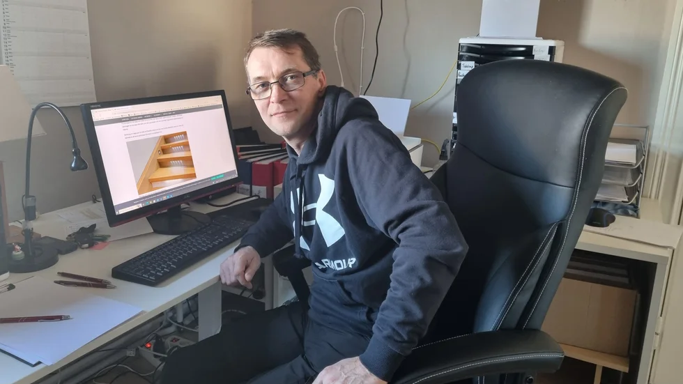 "Det påverkar också att den ekonomiska situationen i hela Sverige inte är den bästa just nu", säger Finde allservice delägare Gintaras Grazinskas om konkursen.