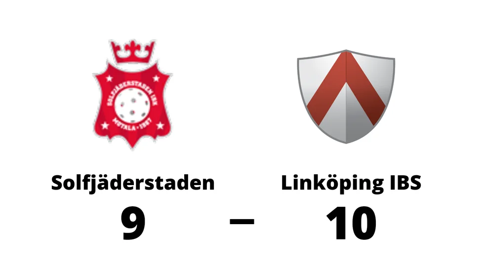 Solfjäderstadens IBK förlorade mot Linköpings IBS