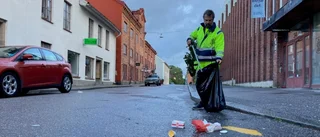 Skräp och polisjakt – så hålls Nyköping rent