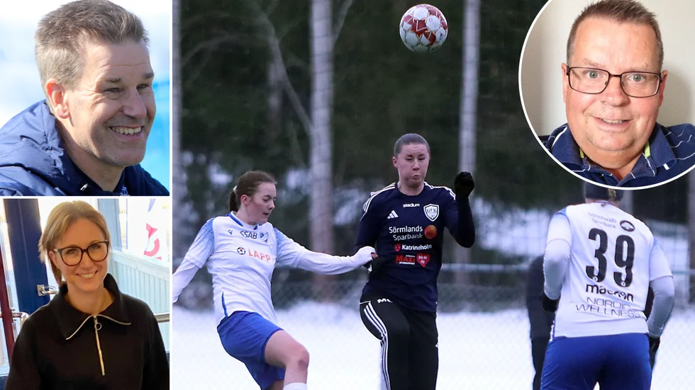 Rickard Lönn (VFC), Sofia Lundborg (KSK) och Mats Gustafsson i DFK är positiva till beslutet.