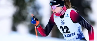 Hon går i Riboms fotspår: Var nära dubbla SM-medaljer
