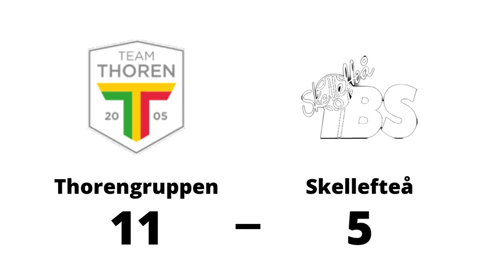 Team Thorengruppen SK vann mot Skellefteå IBS