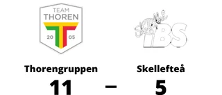 Tre klara poäng för Thorengruppen mot Skellefteå