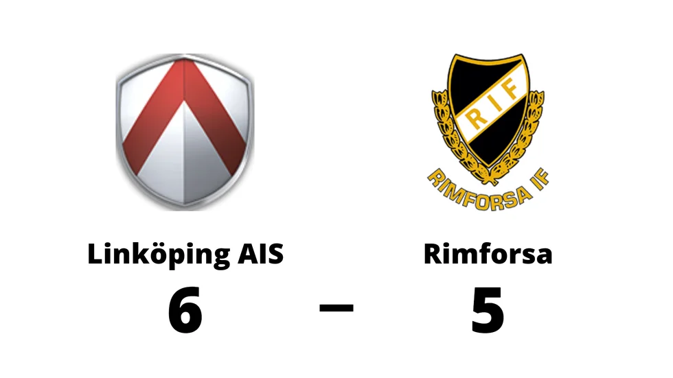 Linköping AIS vann mot Rimforsa IF