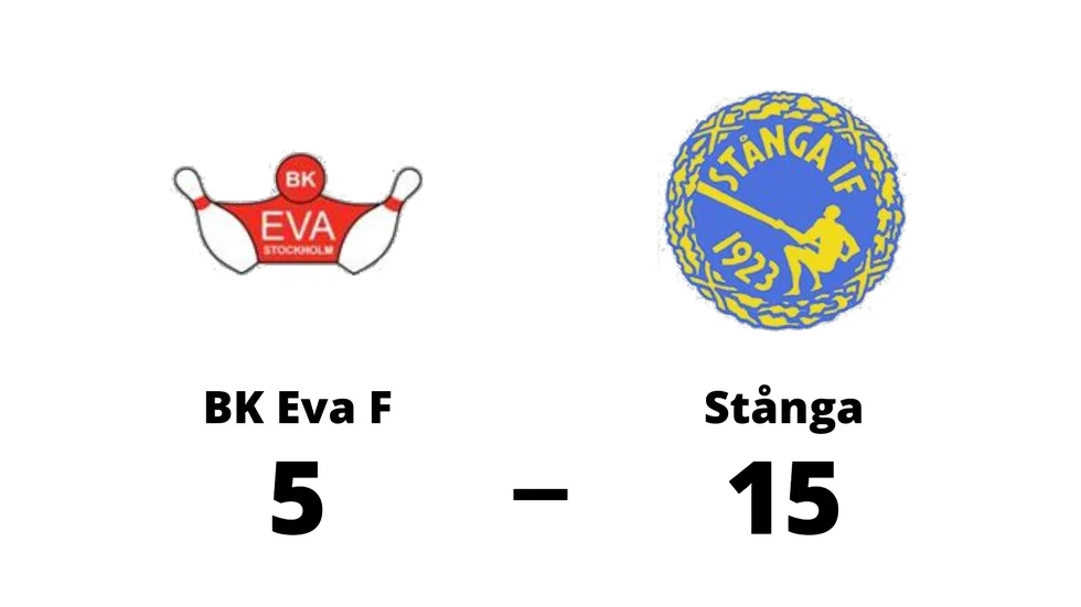 BK Eva, Stockholm B förlorade mot Stånga IF