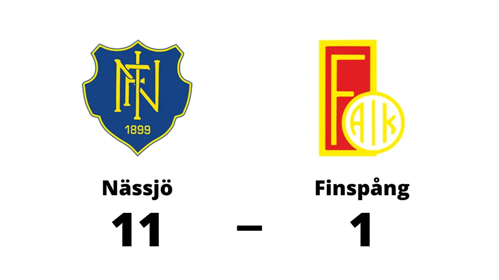 Nässjö IF vann mot Finspångs AIK