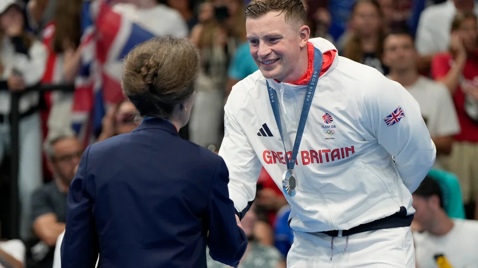 Den brittiska silvermedaljören på 100 meter bröstsim, Adam Peaty, har testat positivt för covid-19. Arkivbild.