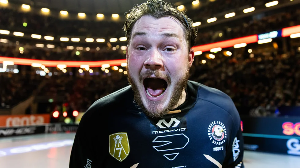 Måns Parsjö skrek sig hes, både under och efter finalen.