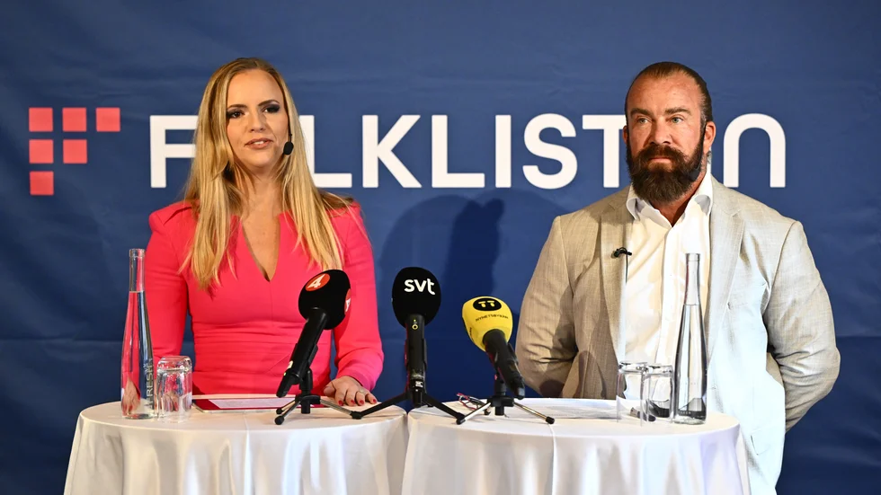Toppnamn.Sara Skyttedal och Jan Emanuel stod i fokus när fler namn på Folklistan presenterades. Övriga kandidater var nämligen inte där.