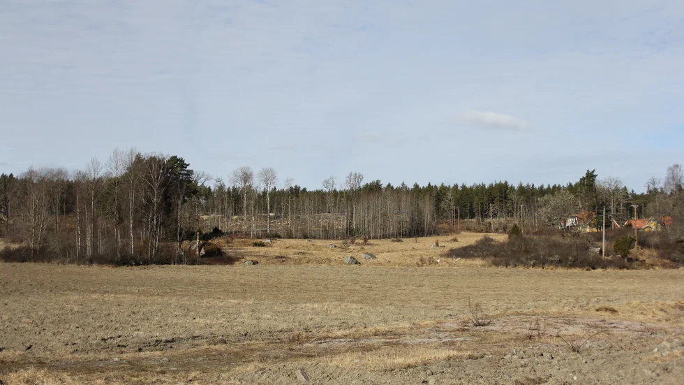 I det här området planerade Holmen att bygga en bergtäkt. Men nu skrotas de planerna, meddelar skogsbolaget. Arkivbild.