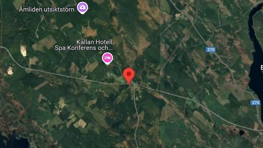 Larmet om olyckan kom in klockan 16.43.
