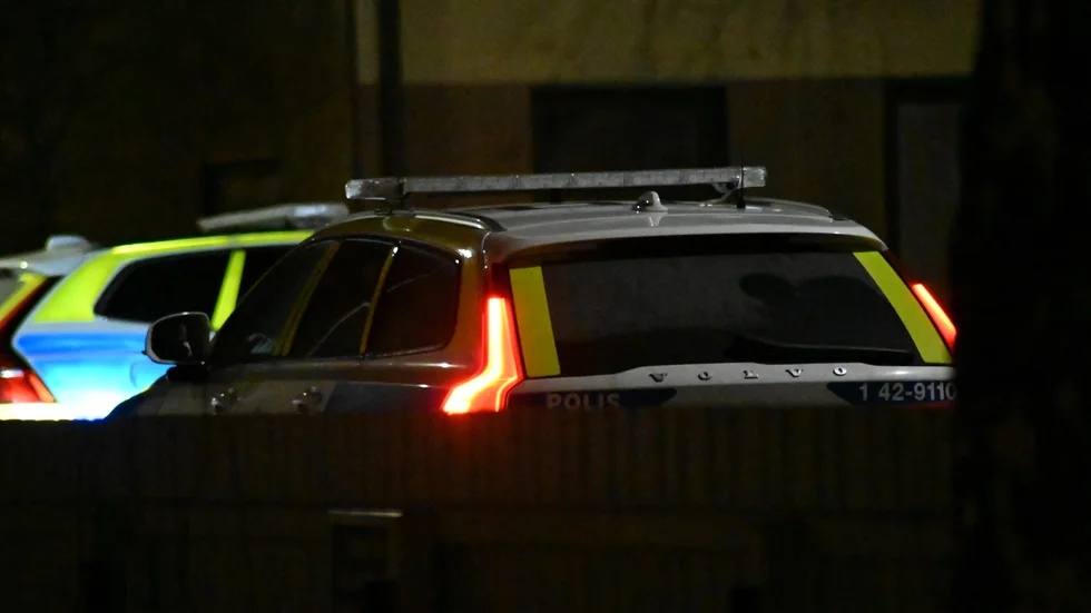 Polisen kom till platsen och kunde konstatera att kvinnan hade märken i ansiktet efter slag. Genrebild.