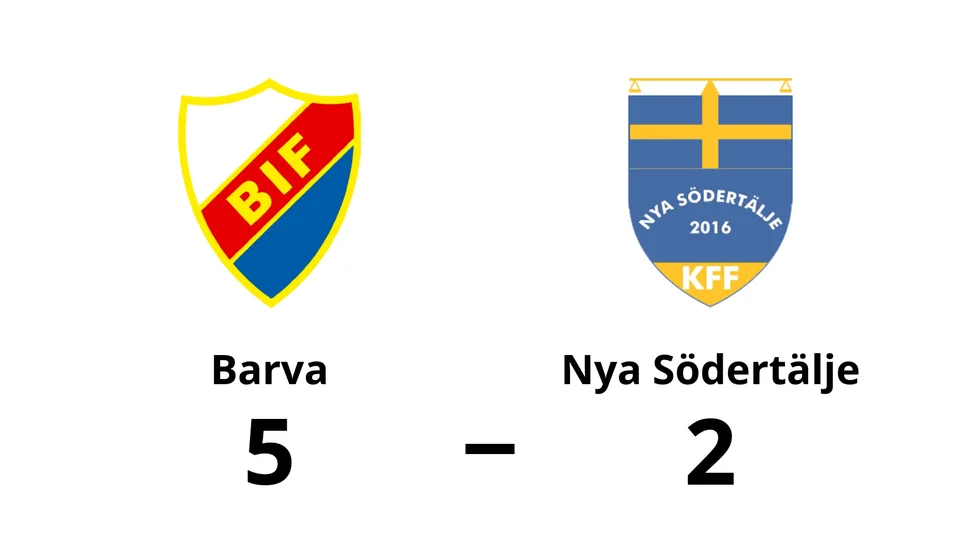 Barva IF vann mot Nya Södertälje KFF
