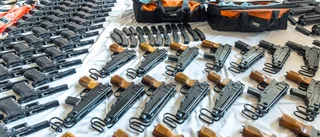 Kryphål i Österrike förser gängen med Glock