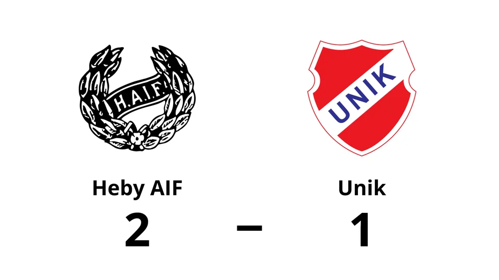 Heby AIF vann mot Unik FK