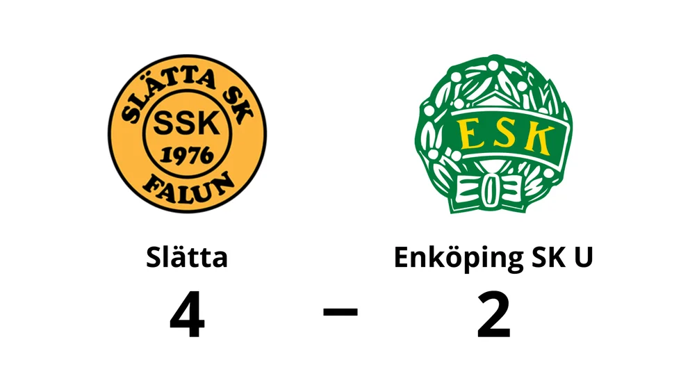 Slätta SK vann mot Enköpings SK UK