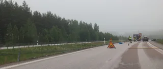 Olycka på E4:an – misstänkt rattfylla