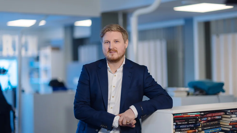 Anton Olofsson, chefredaktör Norrbottens-Kuriren.