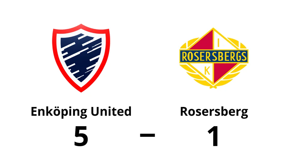 Enköping United FK vann mot Rosersberg