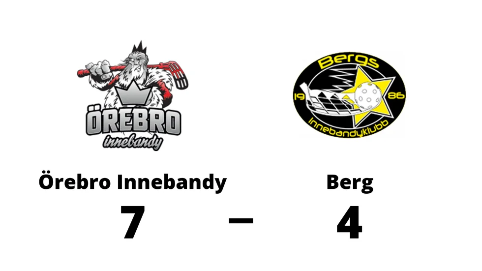 Örebro Innebandy vann mot Bergs IK