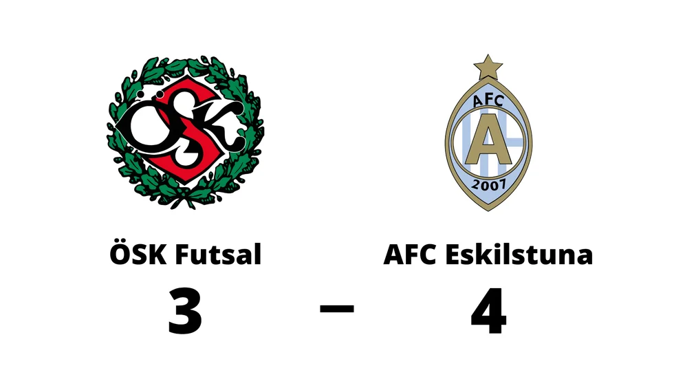 Örebro SK förlorade mot Athletic FC Eskilstuna