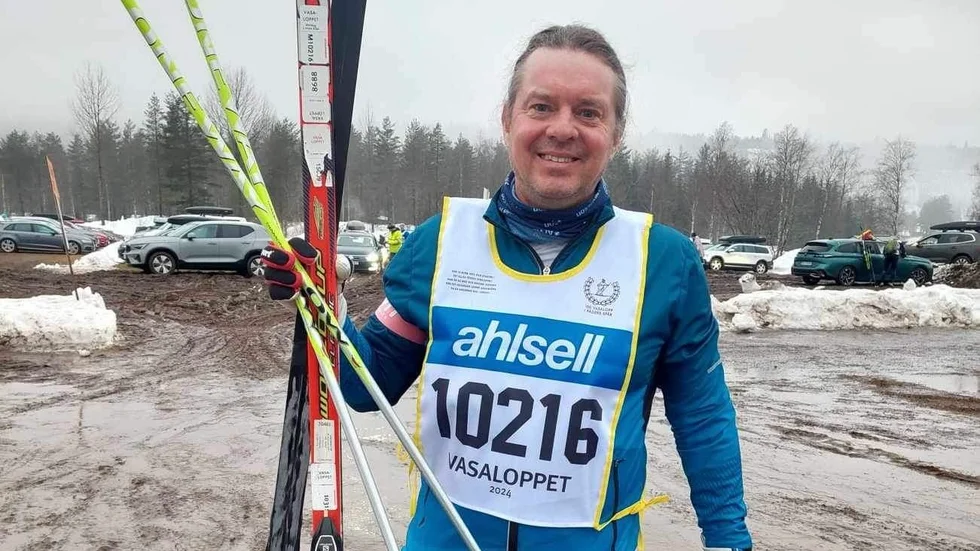 Torbjörn Olsson från Motala kom i mål i sitt tionde Vasalopp. Men han har aldrig varit så nära att bryta. Fyra minuter från repet i Evertsberg.