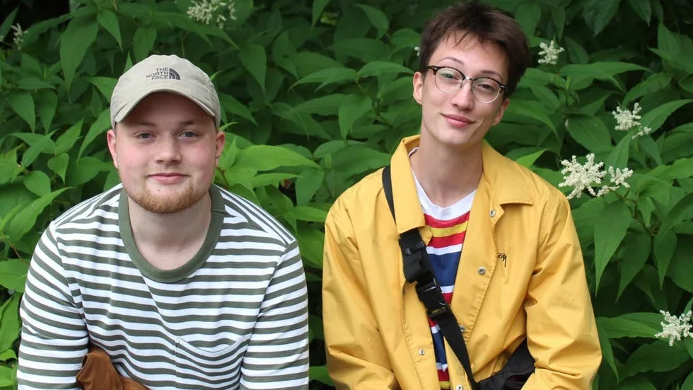 Viktor Ekdahl och Anthony Öhnström hoppas att deras album ska bli en hitt.