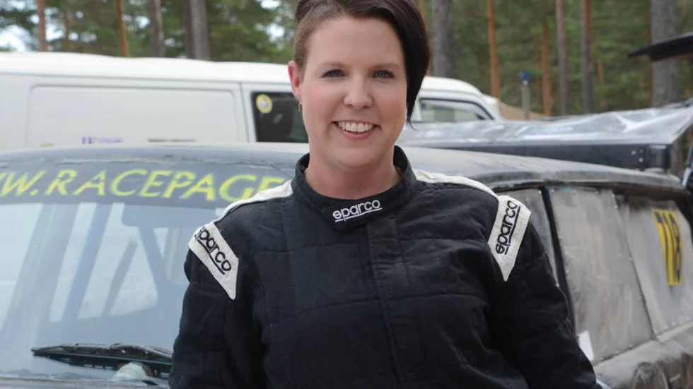 Marie Karlsson körde bäst i damklassen av VMS-förarna.