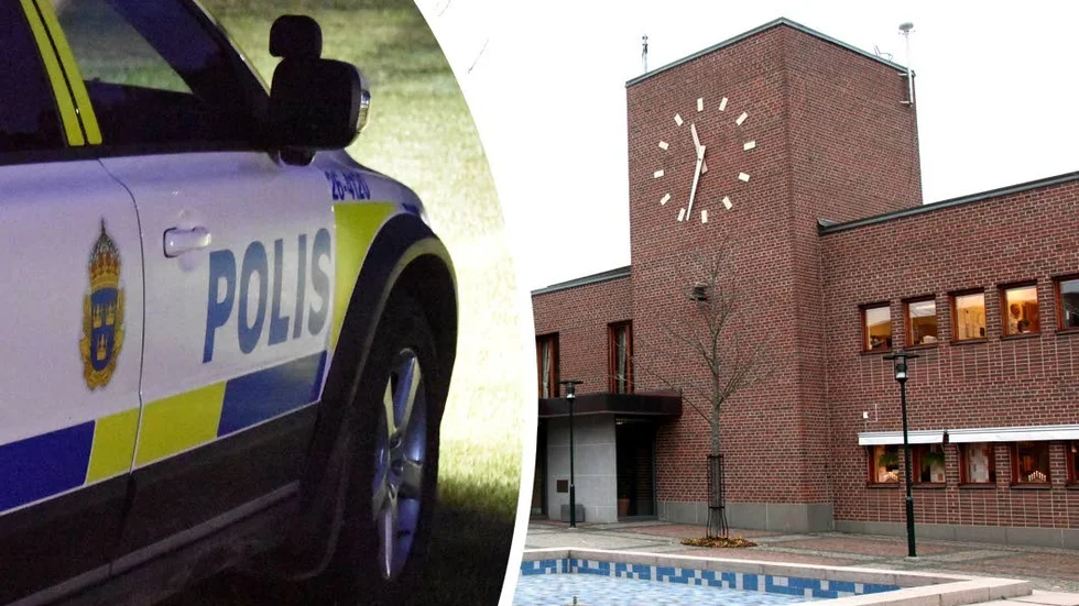 "För att ta sig in har man krossat en ruta med hjälp av en sten", säger Andreas Hageborn, stationsbefäl vid polisen i Motala.