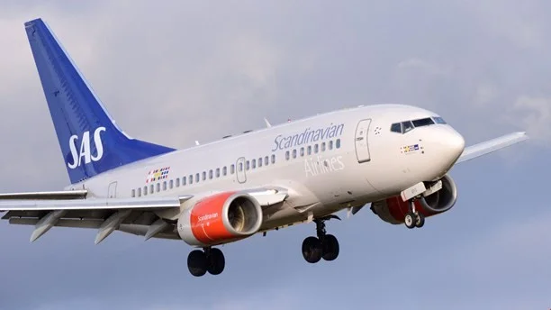 Symbolbild flygplan. Planet på bilden har inget med händelsen att göra.