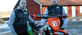 Bröderna Karlsson gillar att ge gas på två hjul