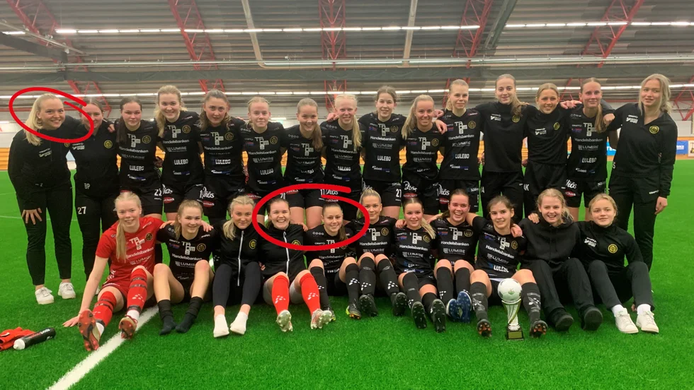 De tre 16-åriga talangerna Selma Åström, Agnes Klemo Waaranperä och Alva Bergenstråle får chansen att provträna med storlaget BK Häcken i Göteborg under nästa vecka.