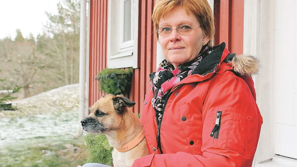 Catarina Andersson har fibromyalgi sedan 17,5 år tillbaka. En sjukdom som innebär ständig värk. Foto: Lena Dahlberg
