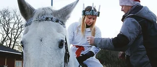 Årets Lucia kom till häst