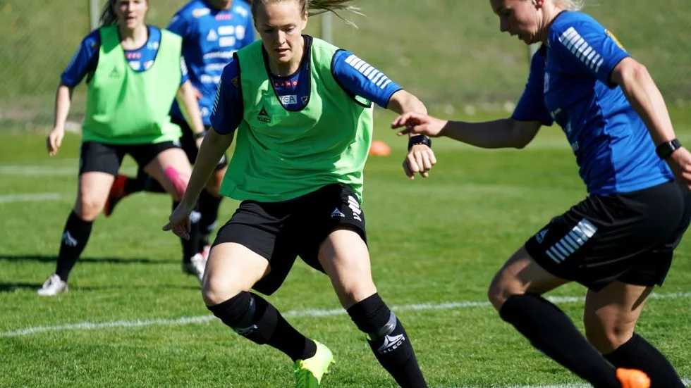 Kapten. Magdalena Eriksson är nöjd med starten på säsongen.