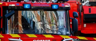 Först vattenskada - Sen brand i räddningstjänstens pump