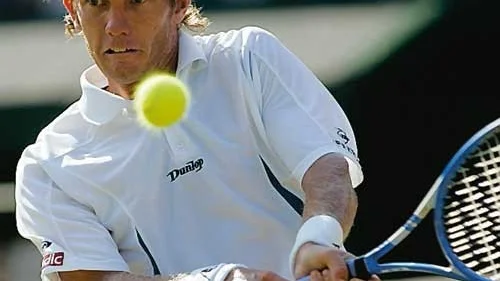 Klar för semifinal i Wimbledon. Thomas Johansson är förste svensk på tolv år som lyckats nå semi på gräset i Wimbledon. Foto: Pressens Bild