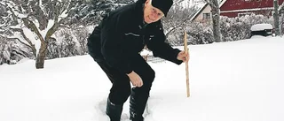 Nu är det snörekord i Vimmerby - nästan