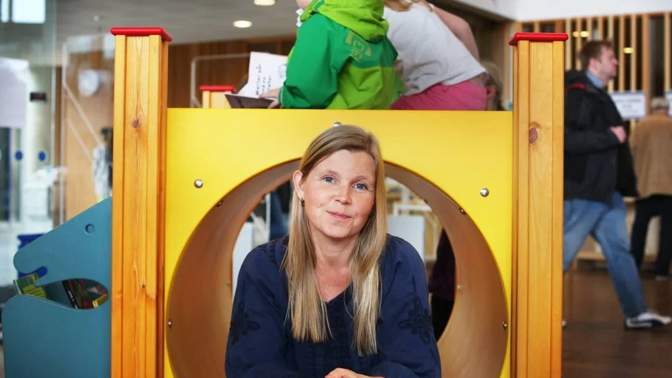 Barnboksförfattare. Ingelin Angerborn från Linköping.