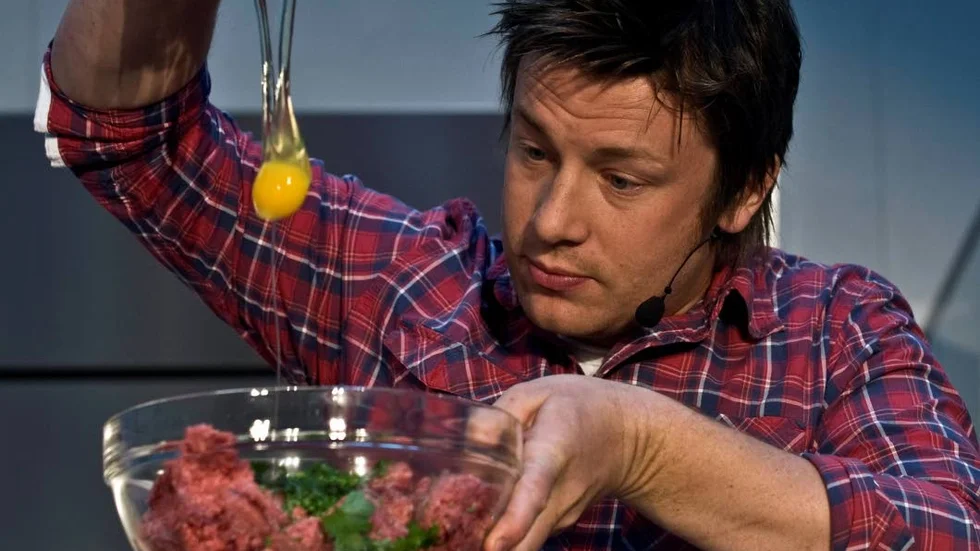 Jamie Oliver. Borde prata mat, inte skatt.