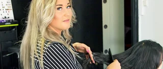 Rebecca, 25, blev frisörmästare