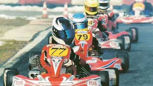 Robert Myrsäter från Hultsfred satsar hårt på Gokart.