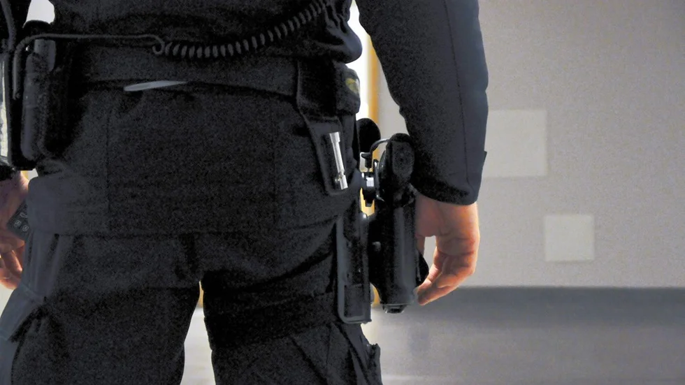 En man ställs nu inför rätta för att ha kört ifrån polisen.