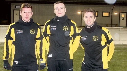 Adrian Ligienza, Łukasz Mazurek och Bartosz Kozakiewicz har anlänt till Gullringens GoIF för att provspela i en vecka.